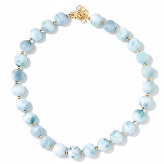 Flow By Nature - Larimar Necklace