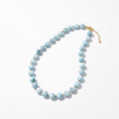 Flow By Nature - Larimar Necklace