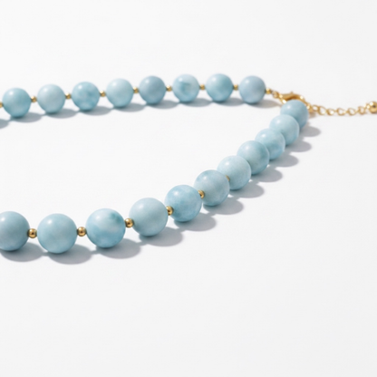 Flow By Nature - Larimar Necklace