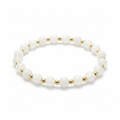 Petite Calm Moonstone 6mm Bracelet