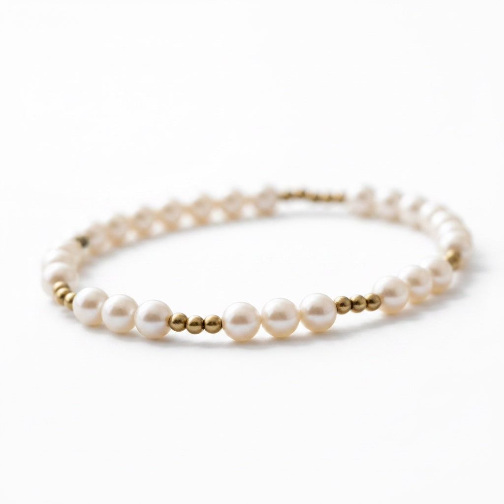 Trinity – Pure Grace, 2mm Gold & 4mm Pearl