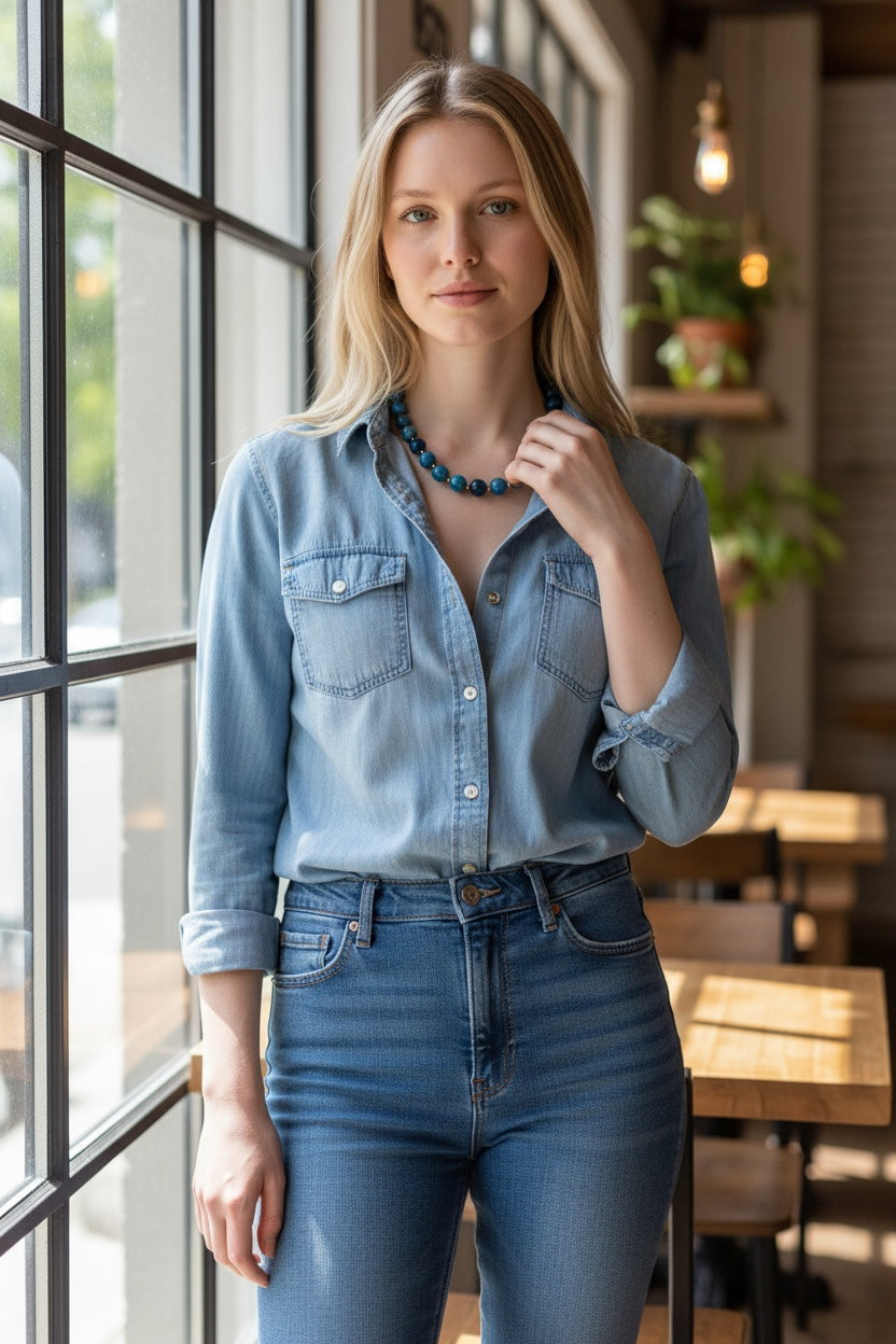 Energized By Nature – Apatite Necklace