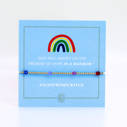Rainbow Womens Bracelet